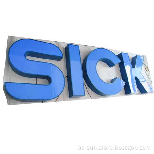LED Letter Sign, Acrylic LED Channel Letter, Outdoor/Indoor LED Logo